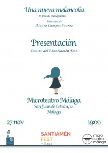 Cartel presentación Málaga
